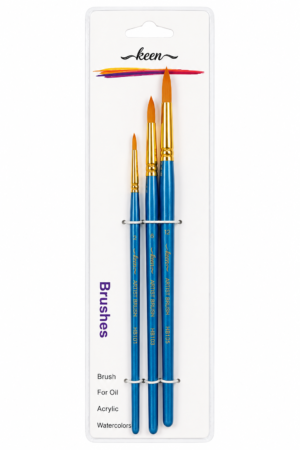 Keen Round Artist Paint Brus