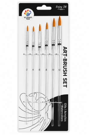 Yijiayi Premium Round Art Brush
