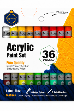 Keep Smiling Fine Quality Acrylic Paint Set