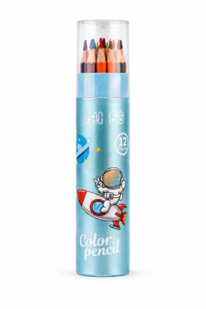 Lanbo Space Astronaut Color Pencils Set - 12 Colors