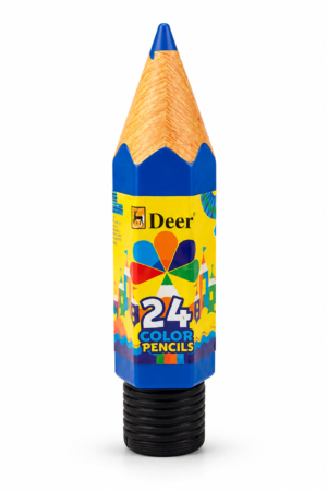 Deer Long 24 Color Pencils Set