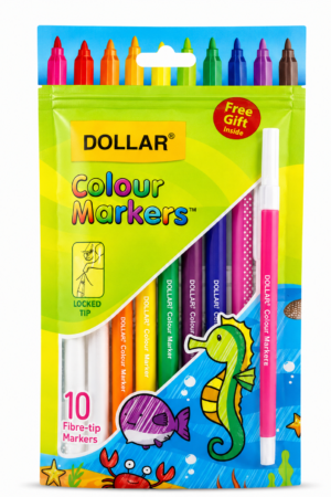 Dollar Colour Markers Set