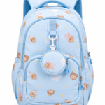 Kawaii Light Blue Teddy Bear