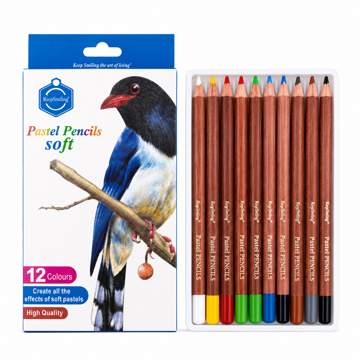 Pastel Pencils Soft – 12 Classic Colours
