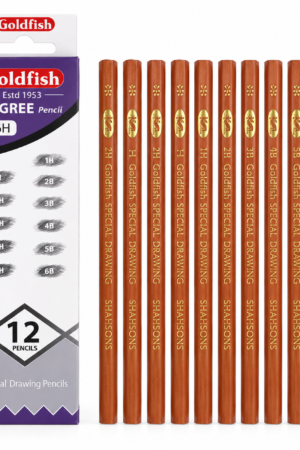 Goldfish Special Drawing 12 Pencils Box (H - 6H Range)