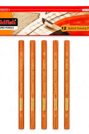 Goldfish  Drawing 12 Pieces Shading Set (B-6B Range)