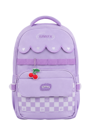 Binnes Pastel Purple School Backpack