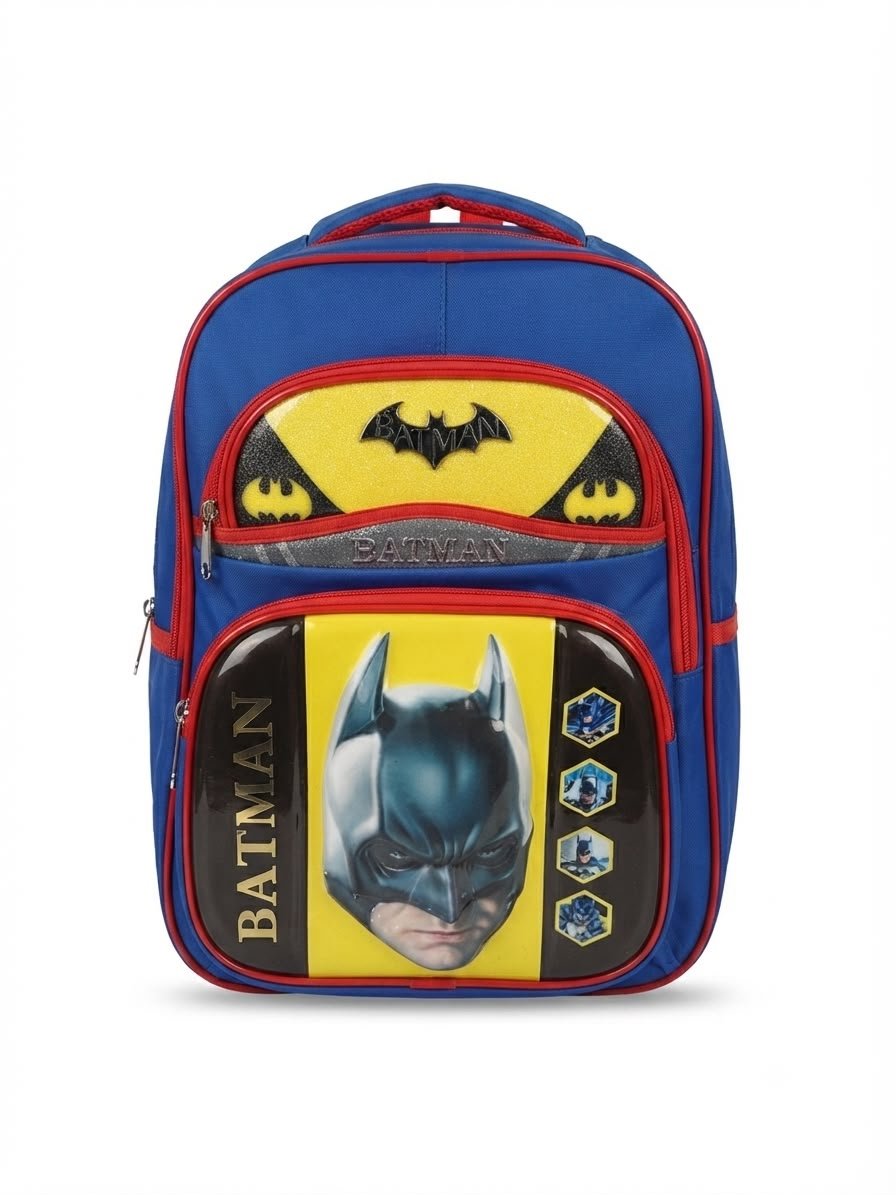 DC Comics Batman 17 inch 5 zip Bag - Image 2