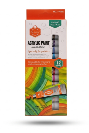 Keep Smiling Premium Acrylic Paint Set