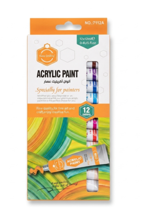 Keep Smiling Acrylic Paint Set
