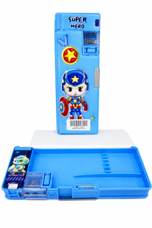 Superhero Captain America Magnetic Pencil Box