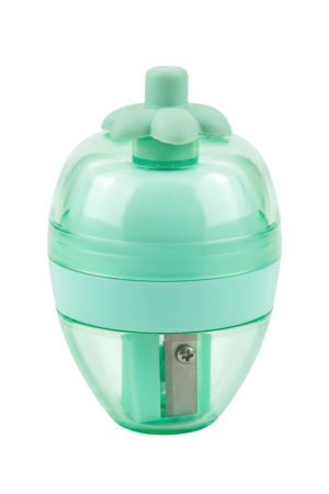 Cute Fruit-Shaped 2-in-1 Pencil Sharpener with Eraser