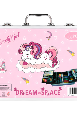 Lovely Girl Unicorn Theme 133-Piece
