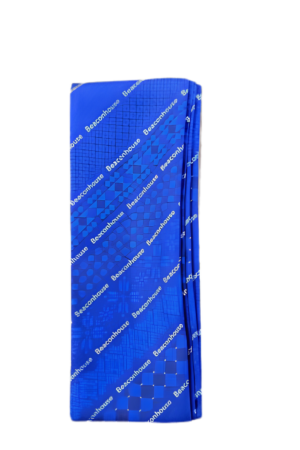 BSS-Premium Blue Printed Sash